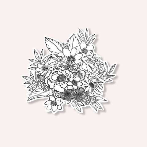 The Tori Bouquet Sticker