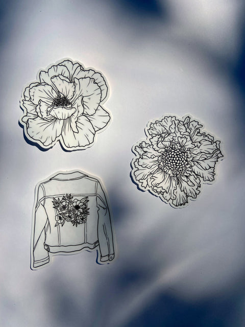 Scabiosa Sticker